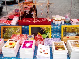 Summer Market, August 2010, Creation Mizuho, S. Ram Bharati Editions, Institut Christian Piaget