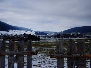 Les Verri�res, village fronti�re