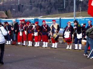 Comm�moration 1 f�vrier 1871, l'arm�e du G�n�ral Bourbaki entre aux Verri�res