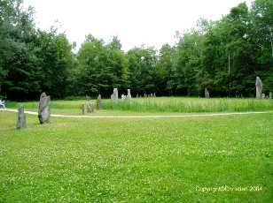 Menhirs n�olithique de Clendy