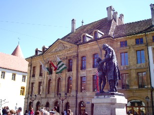 Place Pestalozzi � Yverdon-les-Bains