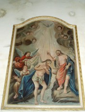 Le bapt�me du Christ par Saint Jean-Baptiste