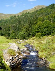 Mont�e au lac d'Ourrec