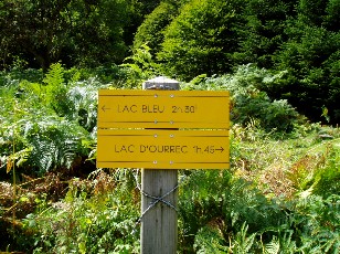 D�part on y va... Lac d'Ourrec 1667 m�tres