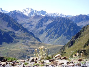 Aux alentours du col du Tourmalet, au pied du pic du Midi